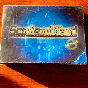 Scotland Yard Hunting Mister X Board Game Please See Description